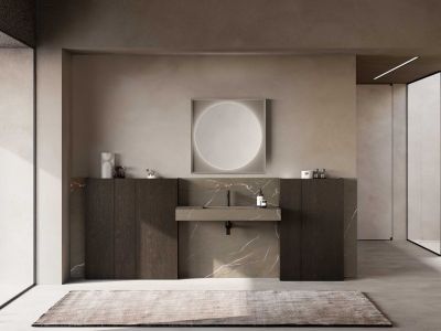 Mobili da Bagno con taglio a 45°